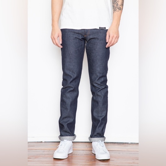 A.P.C. Petit Standard Raw Japanese Selvedge Indigo Slim Straight Leg Jeans - Picture 1 of 16